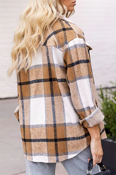 Marie's - Long Sleeve Plaid Flannel