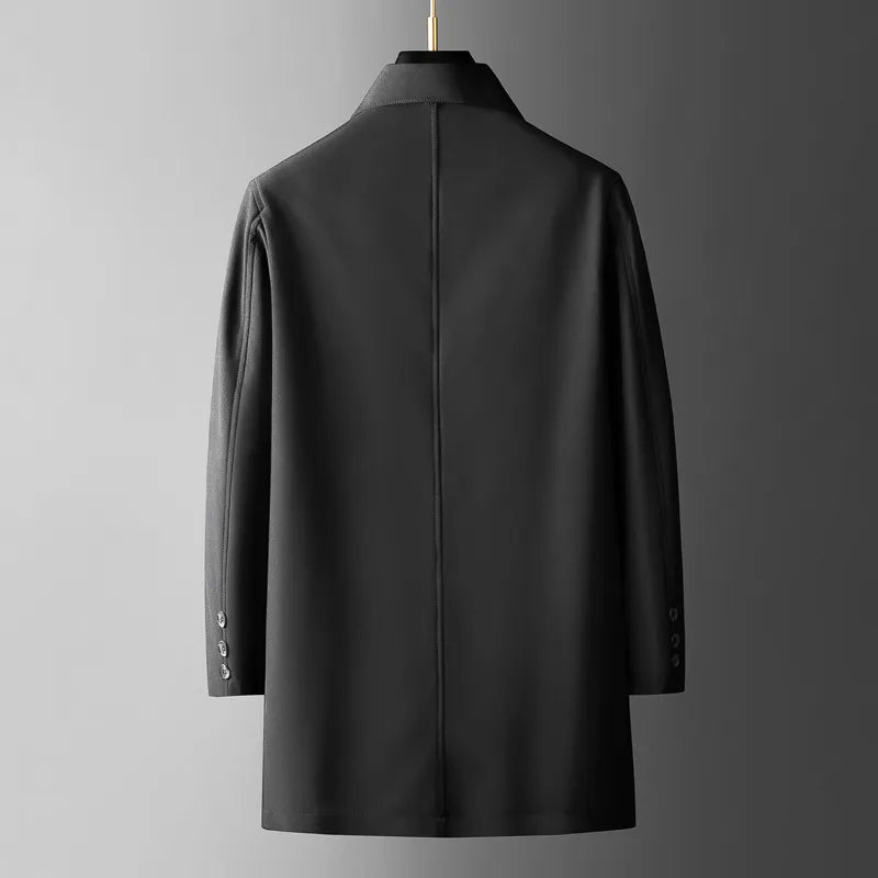 Sinclair's Geruite Overjas: De Perfecte Stijl voor in de Winter