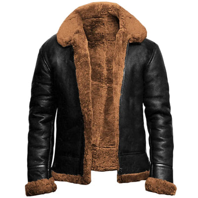 RIVI™ | Lederen Winterjas