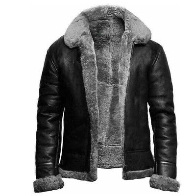 RIVI™ | Lederen Winterjas