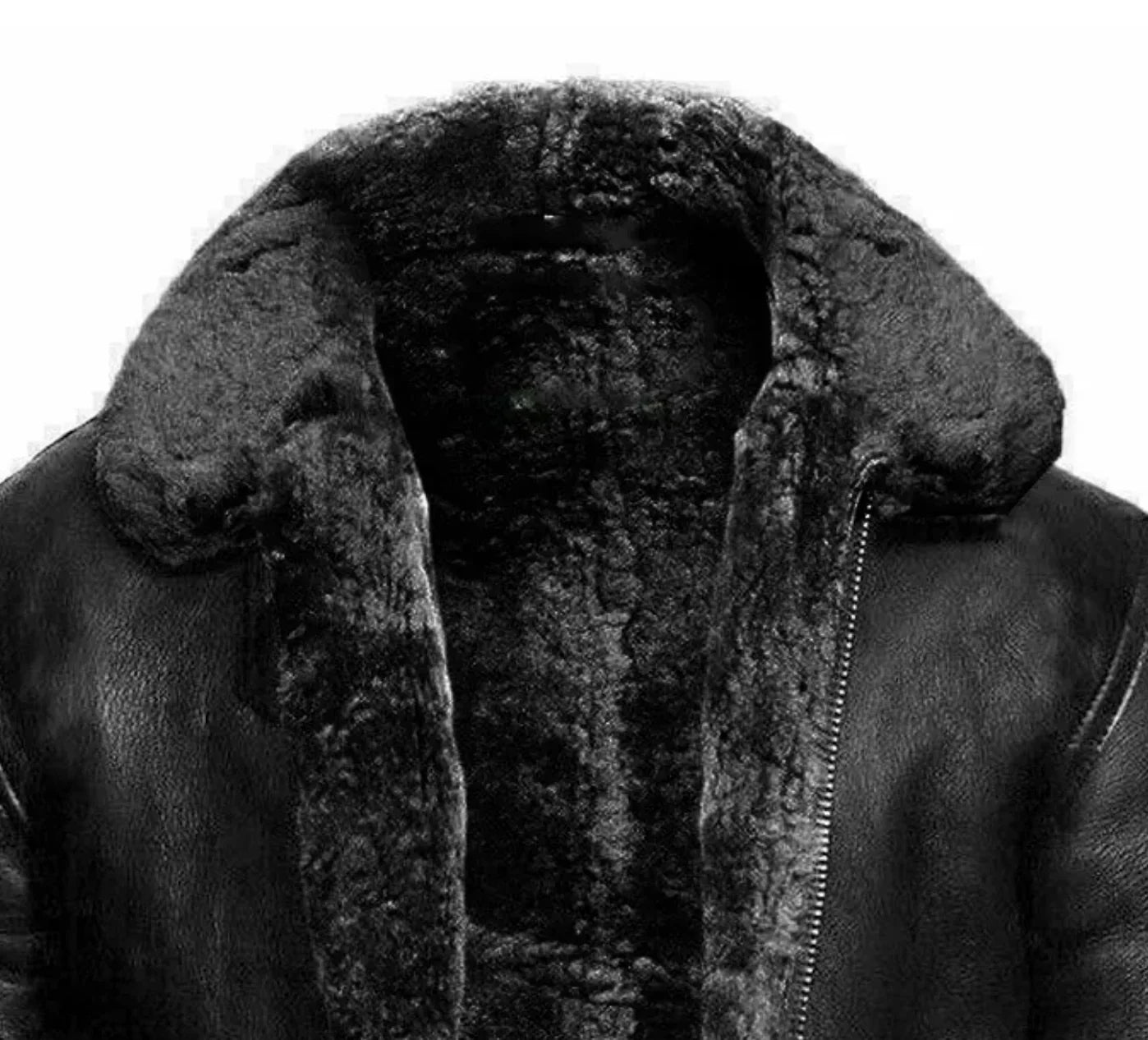 RIVI™ | Lederen Winterjas