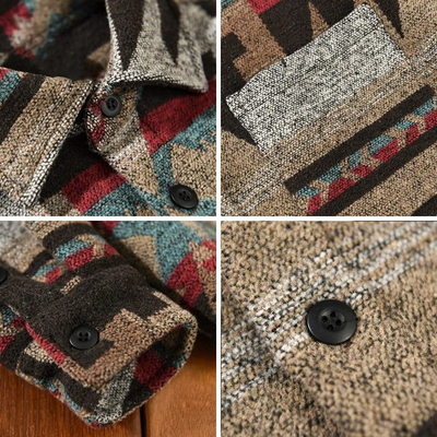 Sebastian Jacquard Flanel Overhemd