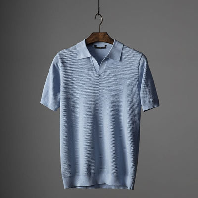 CHASE  - Gebreide Polo Shirt