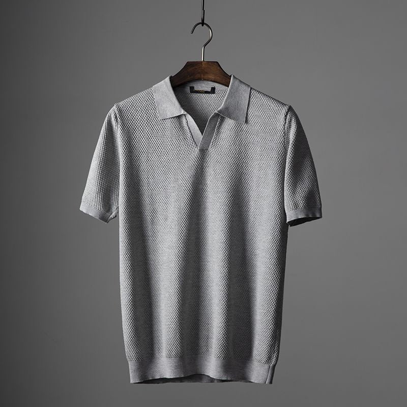 CHASE  - Gebreide Polo Shirt