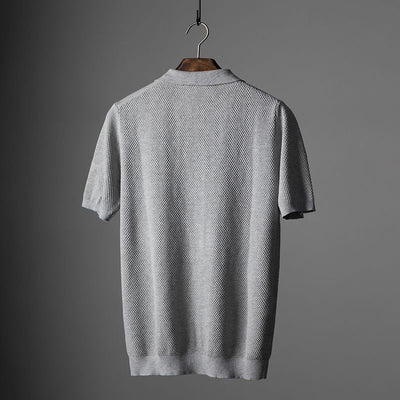 CHASE  - Gebreide Polo Shirt