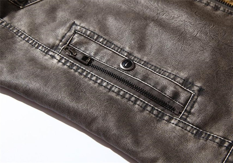 STEFF - Bikerjack Met Fleece Binnenvoering