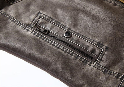 STEFF - Bikerjack Met Fleece Binnenvoering