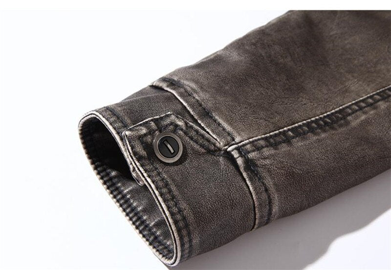 STEFF - Bikerjack Met Fleece Binnenvoering