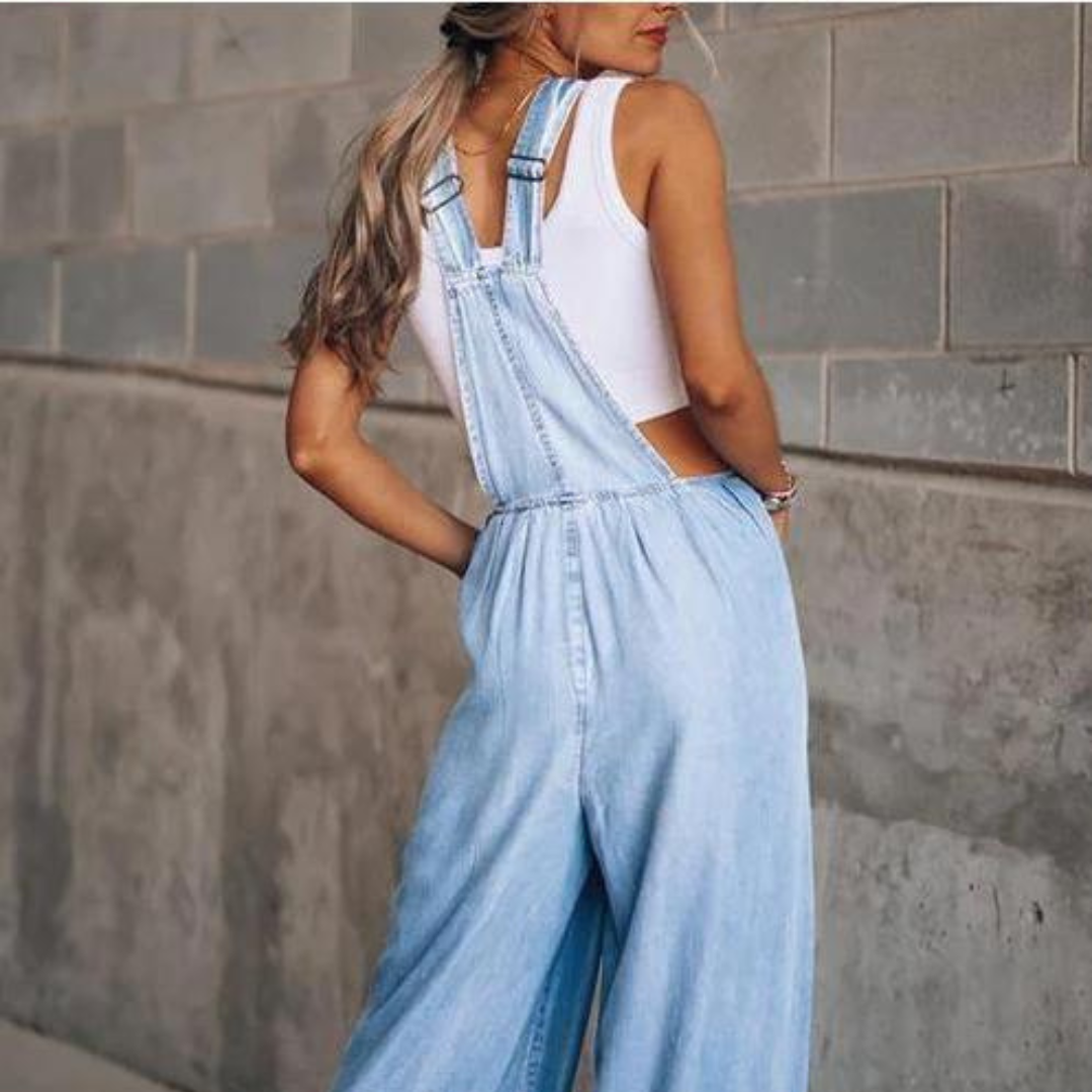 SERENA - Denim Jumpsuit