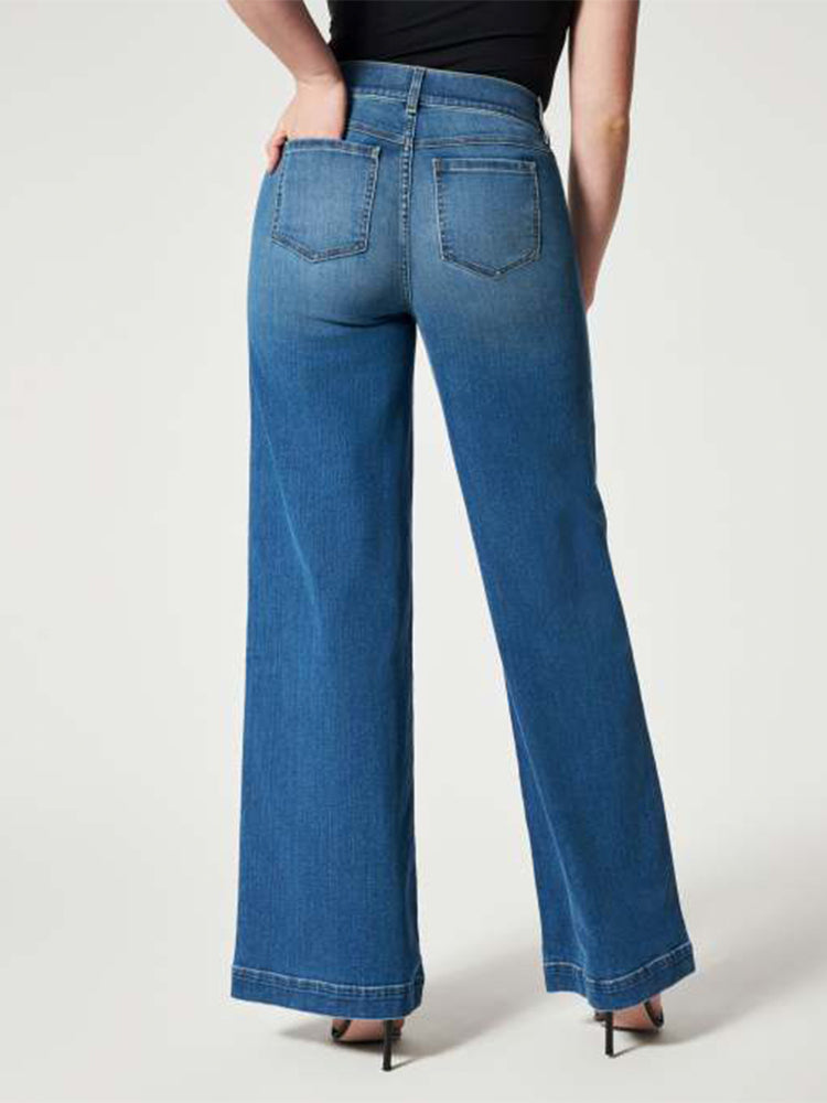 FYRE - Pull-On Jeans Met Wijde Pijpen