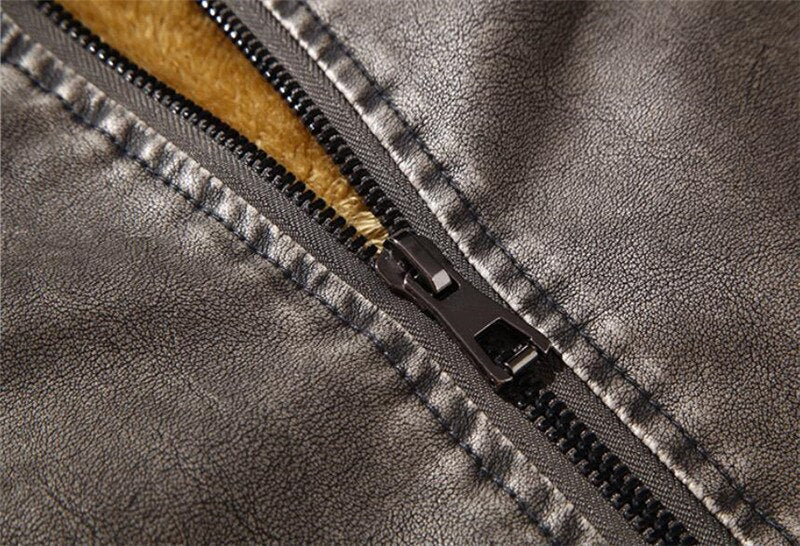 STEFF - Bikerjack Met Fleece Binnenvoering