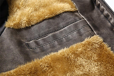 STEFF - Bikerjack Met Fleece Binnenvoering