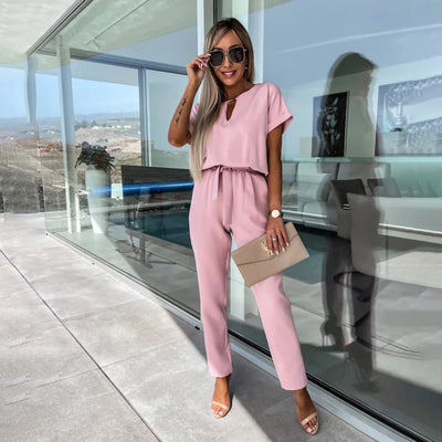NALANI - Jumpsuit Met Strikdetail