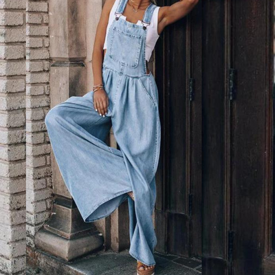 SERENA - Denim Jumpsuit