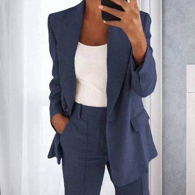 LEYLA - Effen Dames Blazer