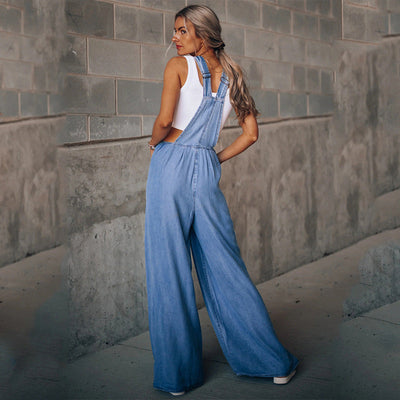 SERENA - Denim Jumpsuit
