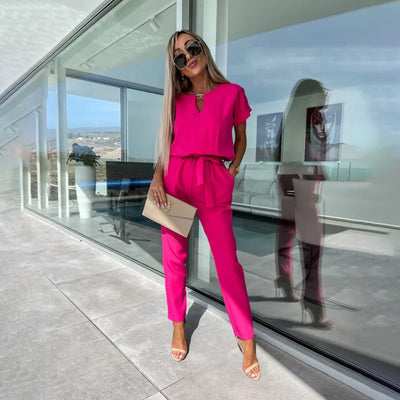 NALANI - Jumpsuit Met Strikdetail