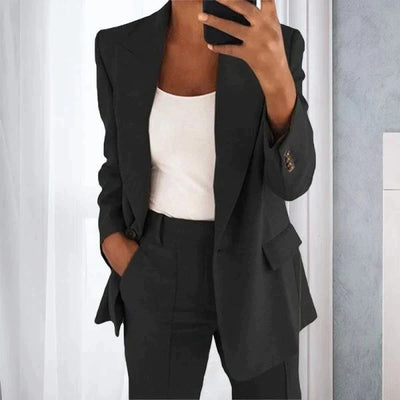 LEYLA - Effen Dames Blazer