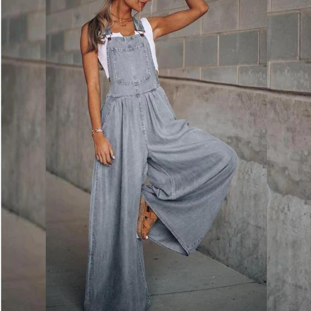 SERENA - Denim Jumpsuit