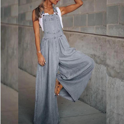 SERENA - Denim Jumpsuit