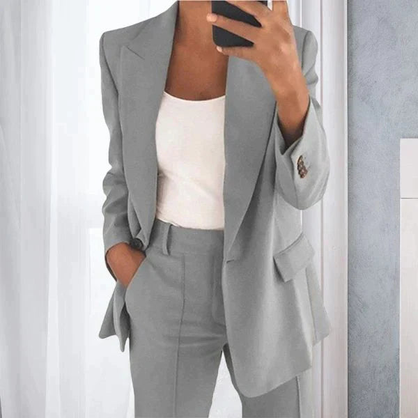 LEYLA - Effen Dames Blazer