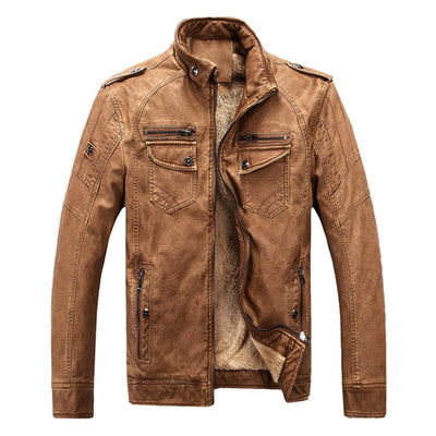 STEFF - Bikerjack Met Fleece Binnenvoering