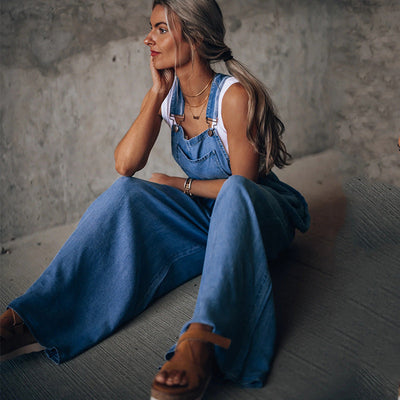SERENA - Denim Jumpsuit