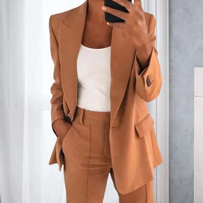 LEYLA - Effen Dames Blazer