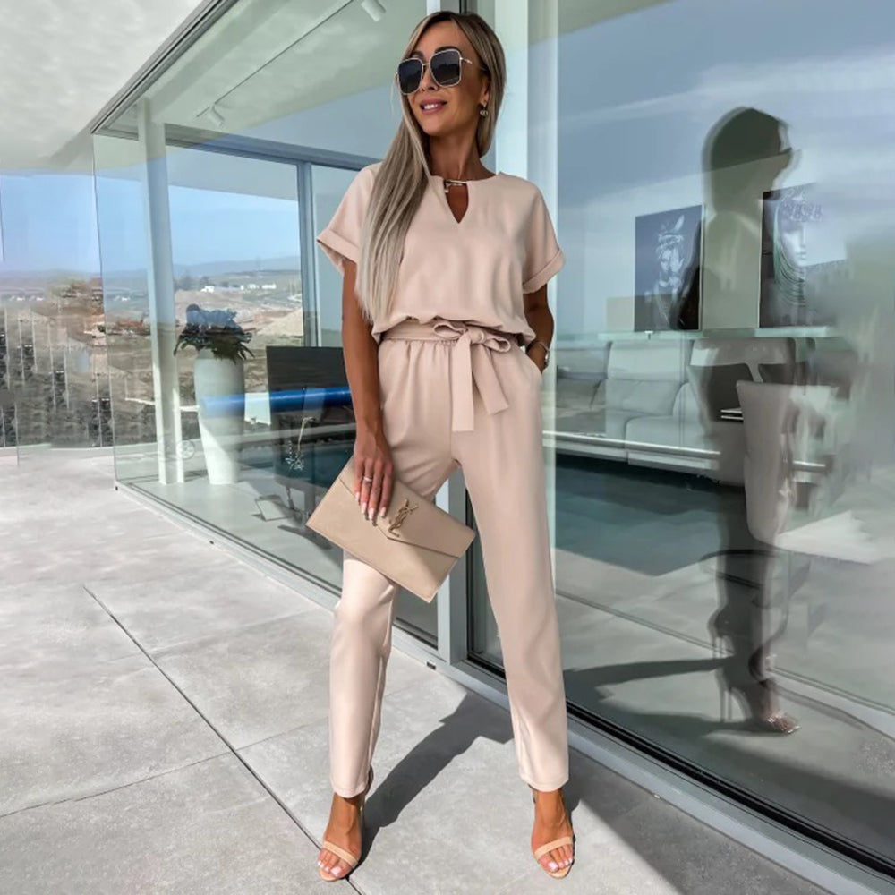 NALANI - Jumpsuit Met Strikdetail