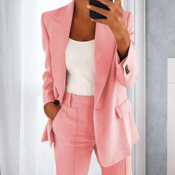 LEYLA - Effen Dames Blazer
