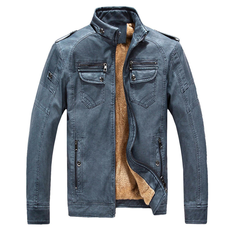 STEFF - Bikerjack Met Fleece Binnenvoering