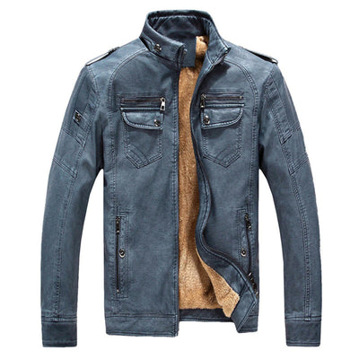 STEFF - Bikerjack Met Fleece Binnenvoering