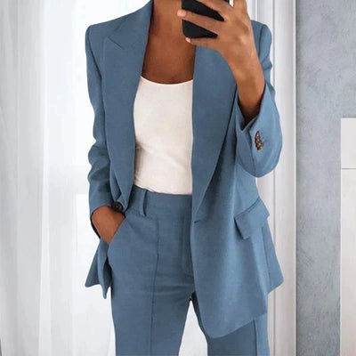 LEYLA - Effen Dames Blazer