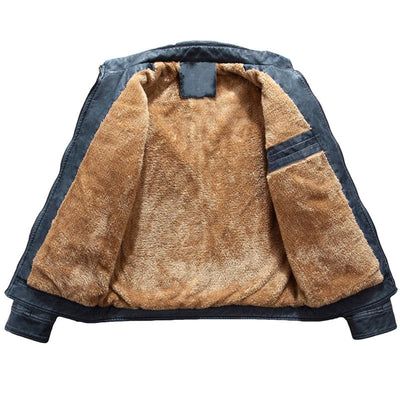 STEFF - Bikerjack Met Fleece Binnenvoering