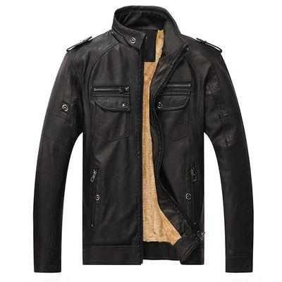 STEFF - Bikerjack Met Fleece Binnenvoering