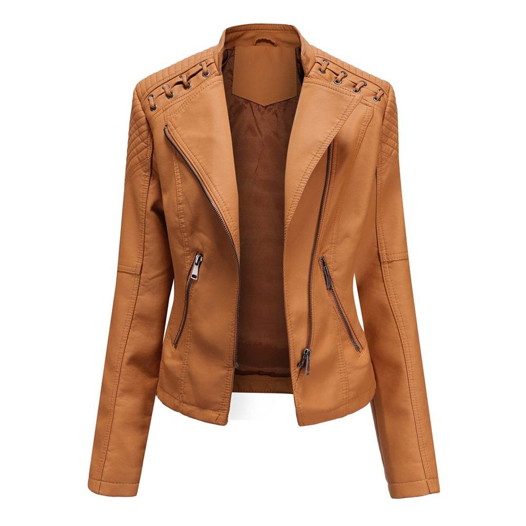 MARIE™ - Stijlvol leren jack