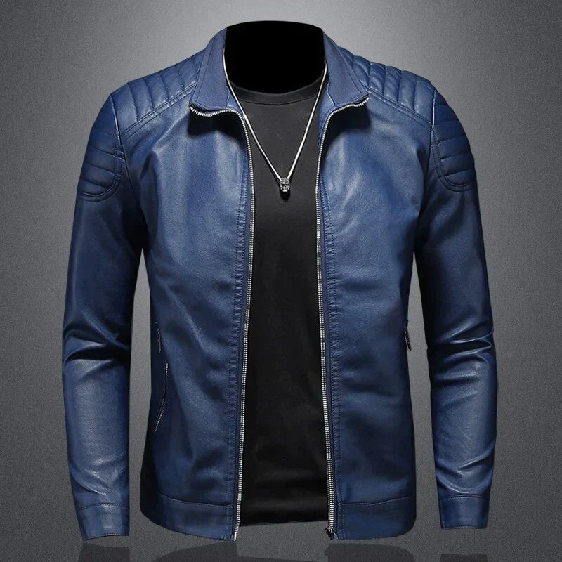 ALLAN - Stoere Heren Leren Jack
